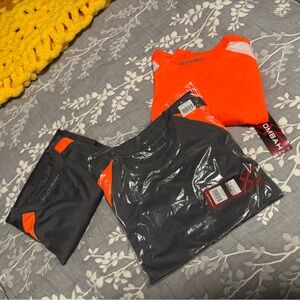 Boombah - THREE performance shirts -  Men's Size SMALL